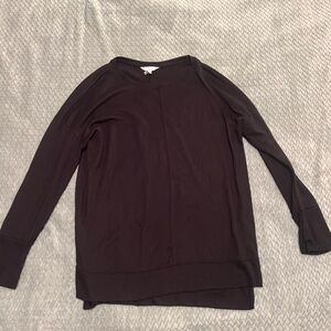 Comfy Black Long Sleeve Shirt